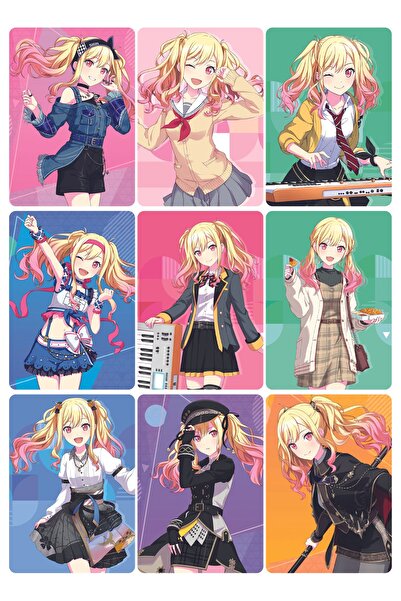 nihonwosekai Hatsune Miku Pjsekai Anime Photocard Pc Set 9 Pcs Tenma Saki