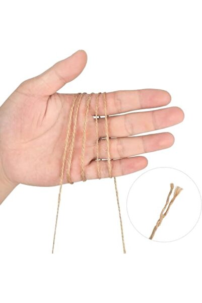 Generic Jute Twine, Natural Jute String 2 Ply Jute Rope Linen String Cord for Handicrafts, Gardening, DIY Ar