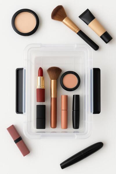 EWs 1.75 L Transparent Storage Box & Organizer Organizing Box