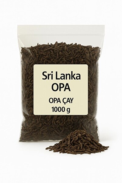 Ceylon OPA İri Uzun Yaprak Siyah Çay 1000 g (Sri Lanka, Premium)