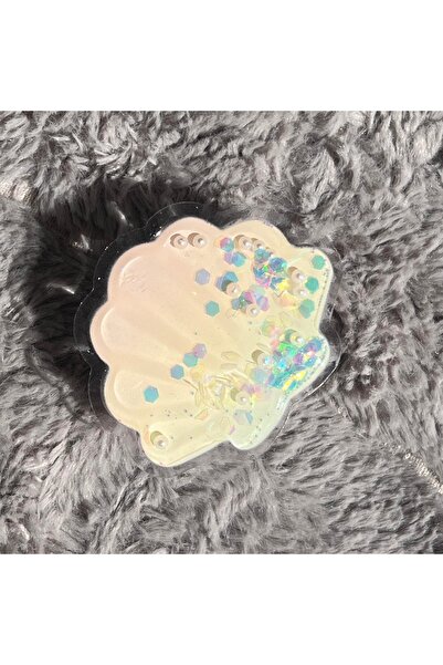 EDELFU Simli Boncuklu Sulu Popsocket – Telefon Tutucu Renkli Şekilli Stand Parmak Tutacağı