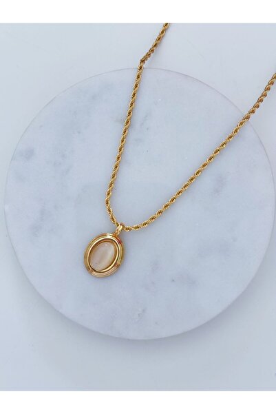 CHARMLUCKY ÇELİK KOLYE