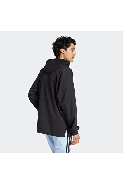 adidas Essentials Big Logo Single Jersey Black Men's Sweatshirt In6183