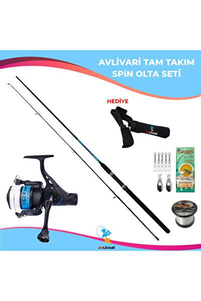Okuma G-power 270 Cm 7-35 Gr - Avlivari Alesta Tiger 4000 Olta Makinası Tam T...