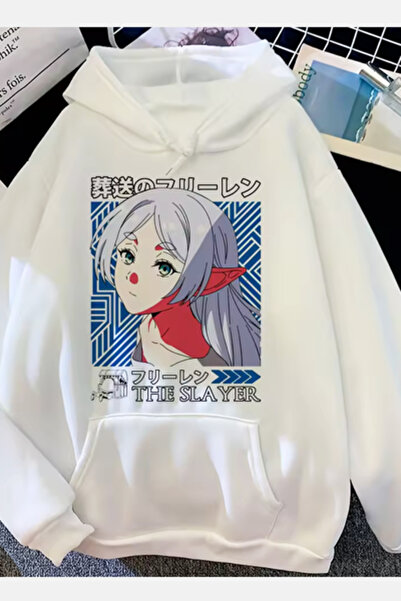 Harajuku Style Beyaz Frieren Beyaz