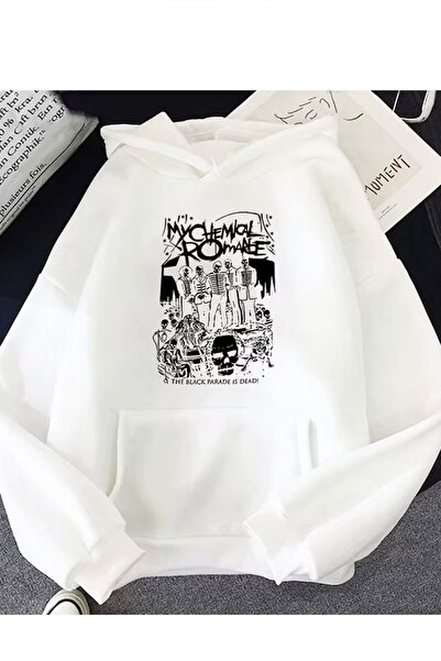 Harajuku Style أبيض ماي كيميكال رومانس للجنسين