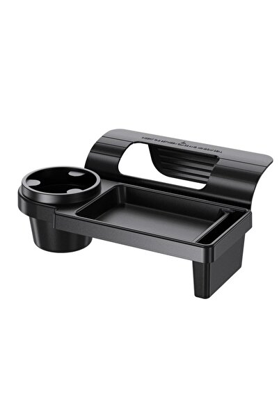 Tradeo حامل متعدد الوظائف للسيارة - قم بتنظيم المشروبات والهواتف والنظارات الشمسية والمزيد في حامل واحد ذكي صغير الحجم!