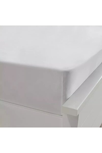 Home Box Opulent Luxe Solid Cotton Olympic Queen Fitted Sheet - 160x200+40 cm