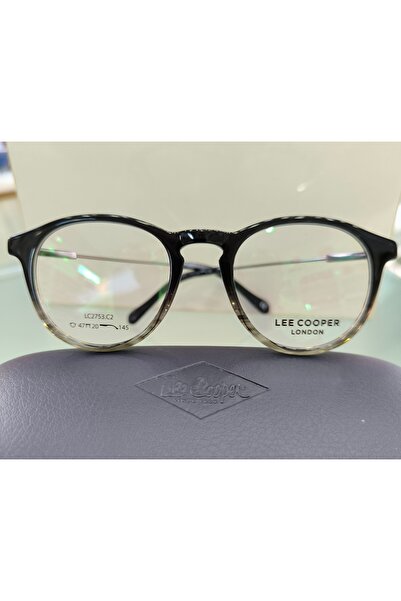 Lee Cooper Yuvarlak geometrik desenli Optik çerçeve