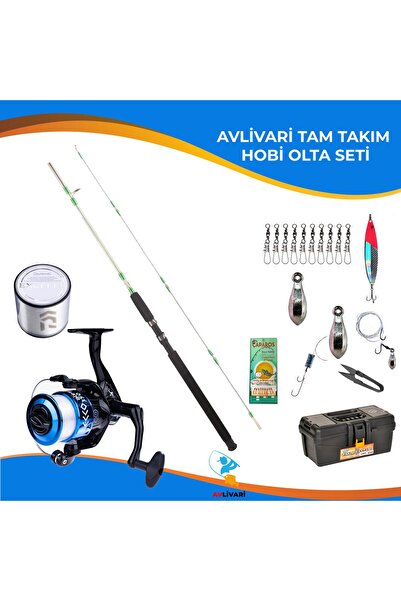 Avlivari Alesta Niagara 210 Cm 75-150 Gr - Ecco 6000 Tam Takımı Kıyı Hobi Tekne Olta Seti