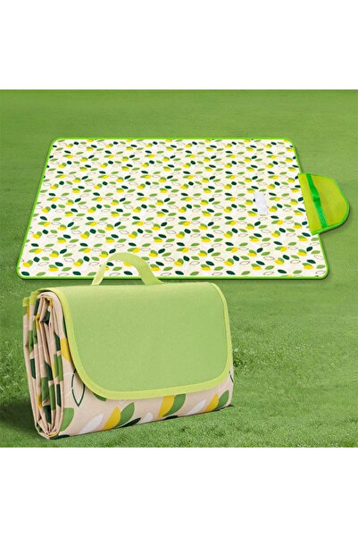 Streak Kamp Piknik Örtüsü Plaj Çantalı Pratik Katlanır Kolay Temizlenir
