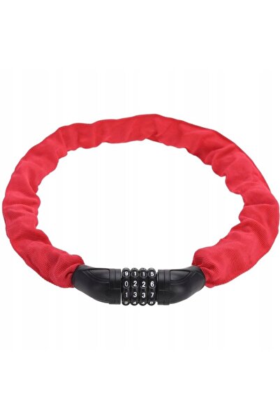 XQM Bicycle Lock, XQMAX, 90cm, Red