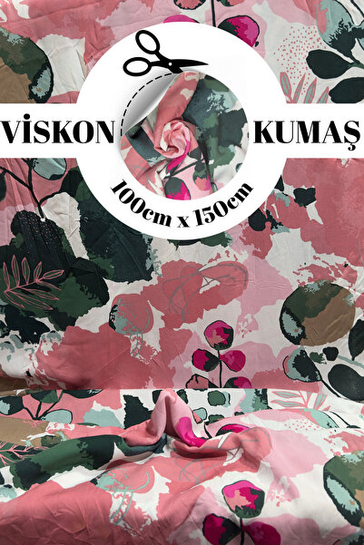 kumaş sarayı Pamuk Viskon Kumaş – Günlük ve Özel Tasarımlar İçin Çok Amaçlı K...