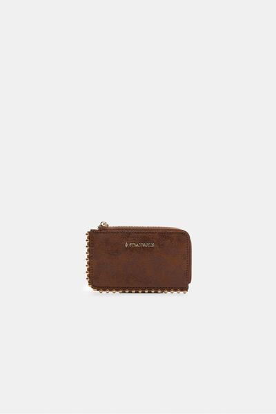 Stradivarius Card holder with beading