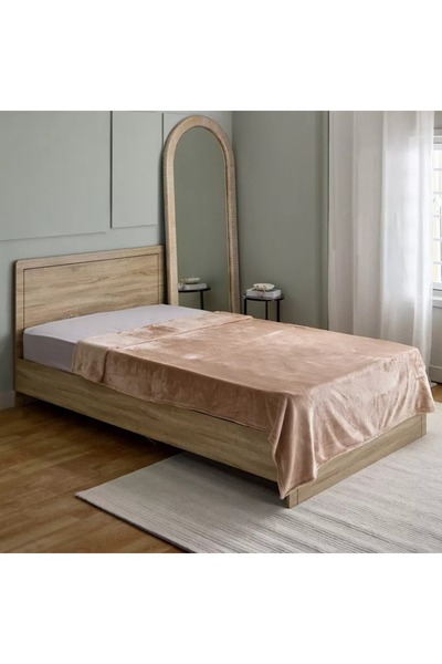 Home Box Lavish Twin Flannel Blanket