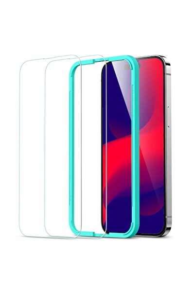 Madviun Folie de protecție pentru ecran pentru iPhone 14 Pro Max Set 2, kit de instalare inclus, T46, transparentă