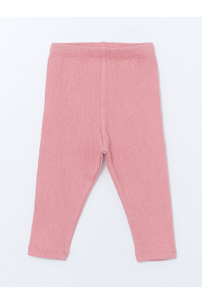 LC Waikiki New Season Basic Baby Girl Leggings with Elastic Waist