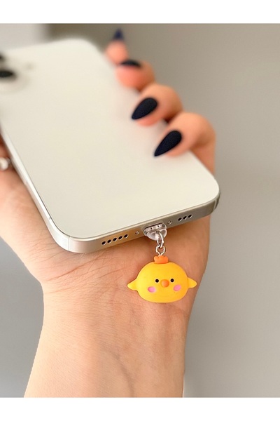 MİRAZ TASARIM Y2K CİVCİV TYP-C ŞARJ GİRİŞİ KORUMA / ŞARJ GİRİŞ KORUYUCU /TOZL...