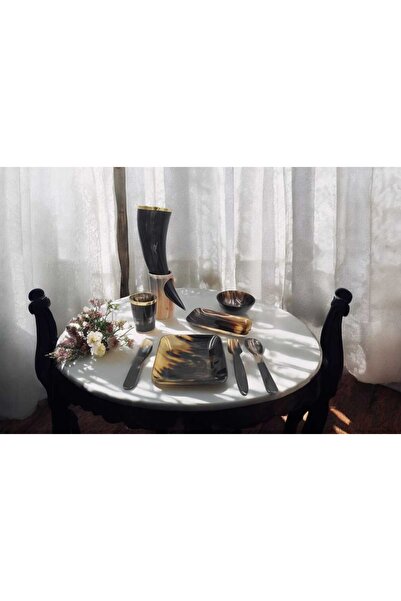 Nevi and Company Premium complete set made of buffalo horn