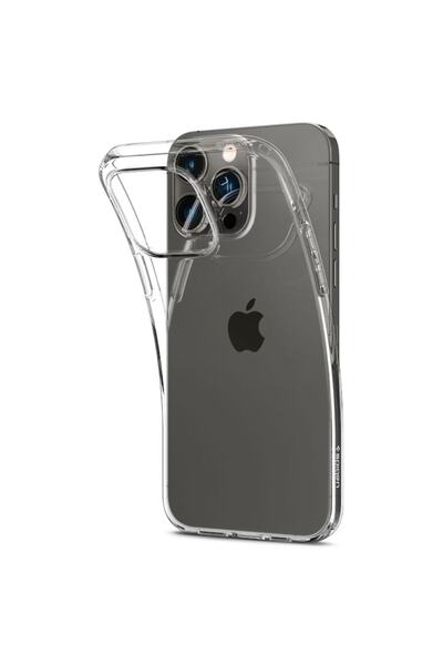 Spigen iPhone 14 Pro Max Case, Liquid Crystal, Clear