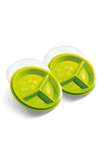 Generic Pack Of 4 Go Healthy Travel Set Green/White 0.5kg