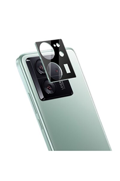 SOFAL Folie Camera compatibila cu Xiaomi 13T/13T Pro, Full Camera Glass, E24, Black
