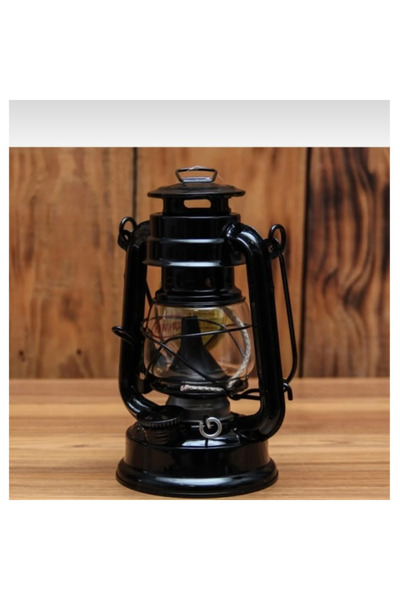 abnturk Gazlı Kamp Aydınlatma Feneri Gemici Feneri Gaz Lambası 24cm