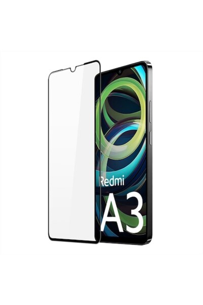 Madviun Folie pentru Xiaomi Redmi A3, Impulse Protection, M78, Rama Neagra