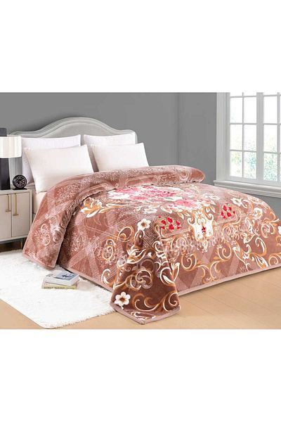 Gerenic 6 kg double blanket, patterned, size 220 x 240 cm