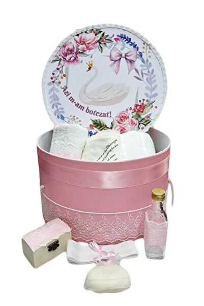 fantasialand Trusou botez complet si cutie decorativa, model Sacred Ceremony ...