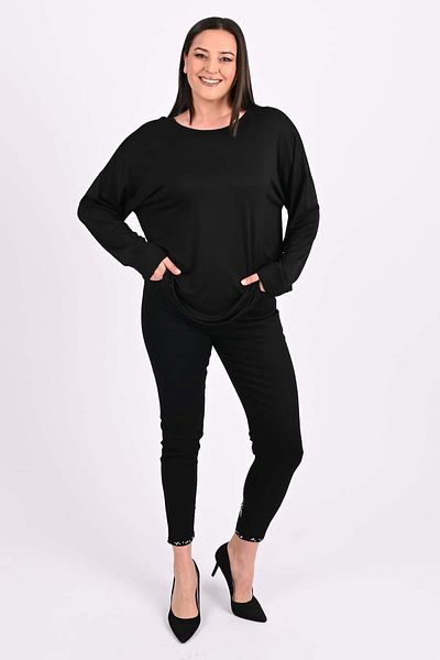 Bigsize Women's blouse plus size animal print 1445-23
