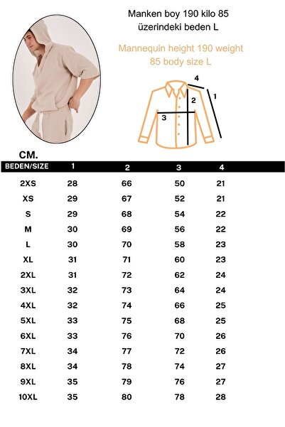 RELAXL %100 Pamuk Kapüşonlu Kanguru Cepli Yazlık Bej Müslin Sweatshirt