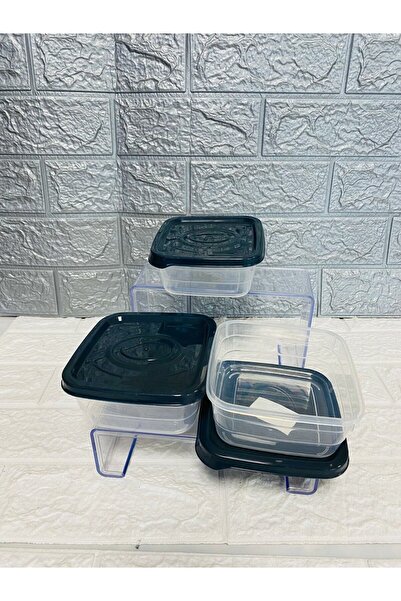 LİLA HOME Trendy Rectangular 400 ml Storage Container 5 Pieces