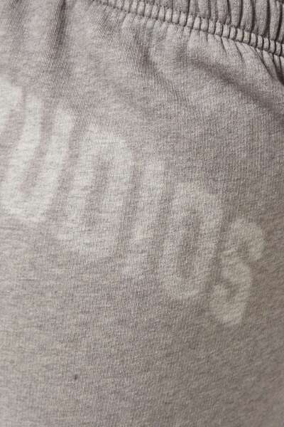 Acne Studios Gri Sweatpants - Pamuklu Polar - Organik Pamuk - Rahat Kesim - Yan Cepler ile