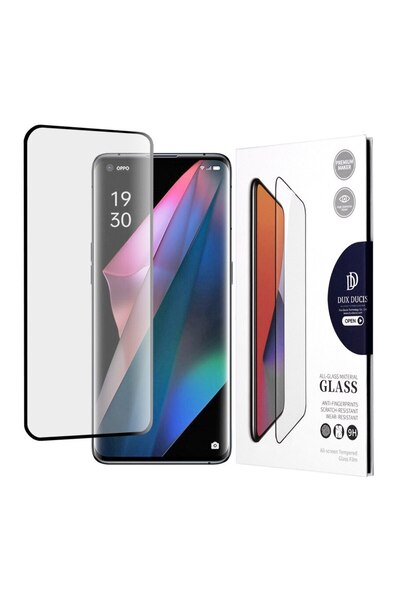 OEM Folie pentru Oppo Find X3/Find X3 Pro, Sticla securizata, Black