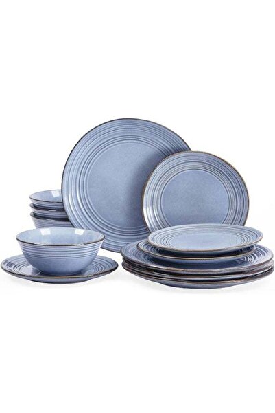 Generic Twilight 12 Piece Stoneware Dinnerware Set, Set for 4, Scratch Resist...