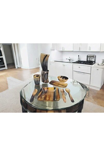 Nevi and Company Complete set made of buffalo horn