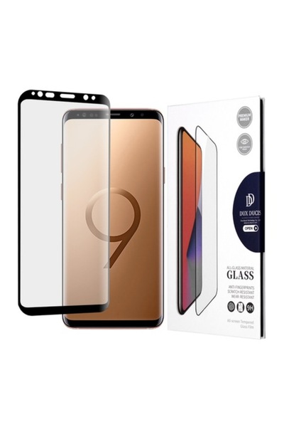 OEM Folie pentru Samsung Galaxy S9, Dux Ducis Tempered Glass, Black