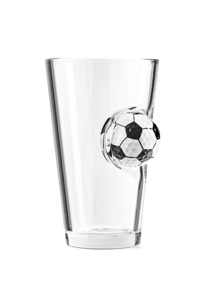 Gadget Master Football Glass with Embedded Ball