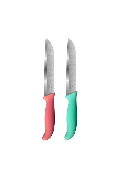 Generic Feelings 2-Piece Multi-Purpose Kitchen Knife Set – Razor-Sharp Rust-R...