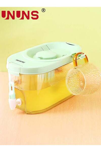 Generic 4L Refrigerator Cold Kettle with Faucet, Plastic Drink Dispenser, Ref...