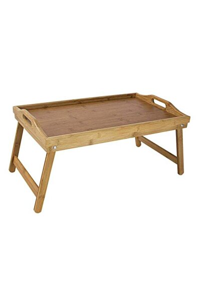 Generic Bamboo Bed Tray Brown