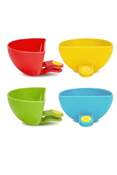 Generic Dip Clip for Bowls Plates 4PCS Plastic Dip Clip Bowl Plate Holder Chi...
