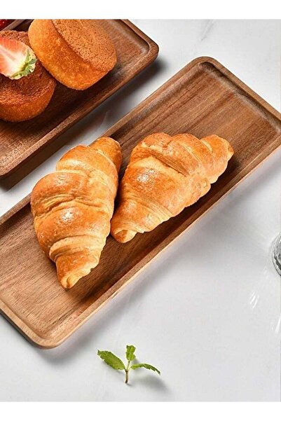 Generic Coffee Wooden Serving Tray for Tea and Snacks Multi-purpose Serving Dish