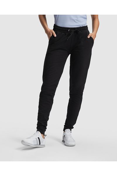PARUNIV Women's sweatpants, 2 side pockets with zipper, elastic band, drawstring waist