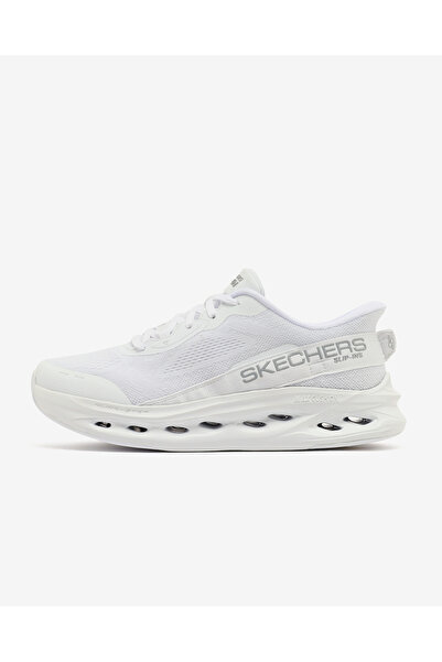 SKECHERS حذاء الجري MAX CUSHIONING GLIDE-STEP للنساء باللون الأبيض 129400 WSL
