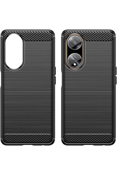 UIQ Husă de protecție pentru Oppo A98 5G, robustă, rezistentă la zgârieturi, neagră