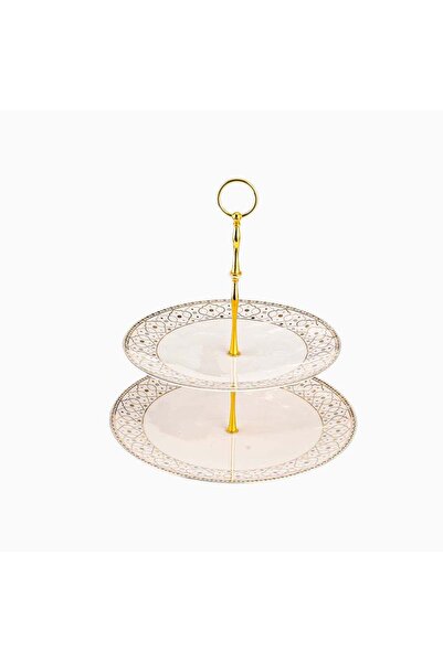 Generic Homesmiths Ramadan Rosa Al Andalus 2-Tier Serving Platter - Moroccan ...