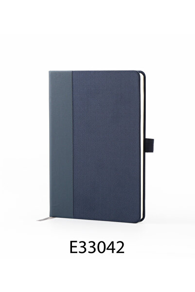 ORYX Unisex Textile-Covered Modern Notebook – Durable, Stylish Journal with Soft Touch Blue
