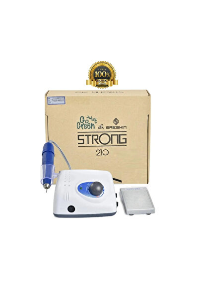 Genel Markalar Strong 210 Elektrikli Freze Törpü Makinesi - Manikür Pedikür M...